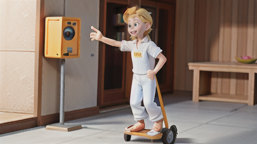 平台車の使用シーン