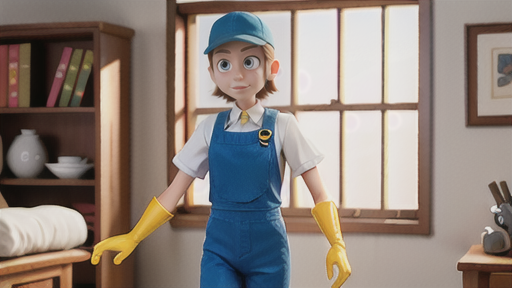 引っ越し掃除とゴム手袋